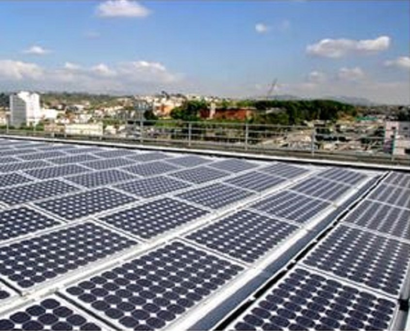Solar Plant on Terrace