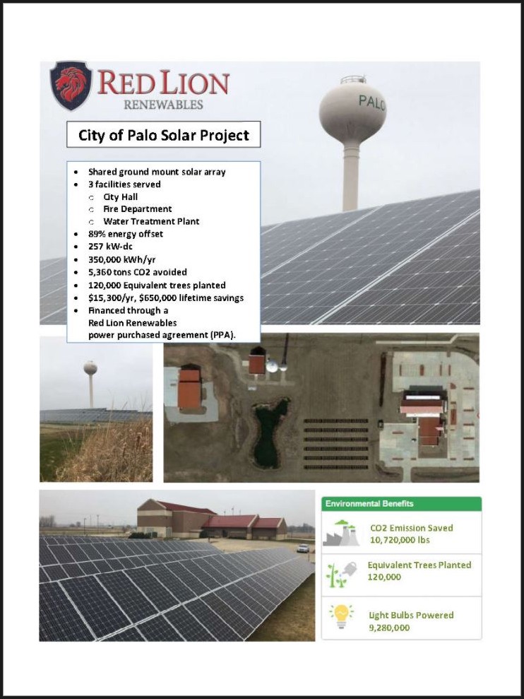City of Palo Solar Projects